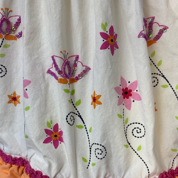 Disney 3T Sleeping Bty&Aurora Embroidered and Ruffled Ltweight Dress. GUC! - Picture 5 of 6